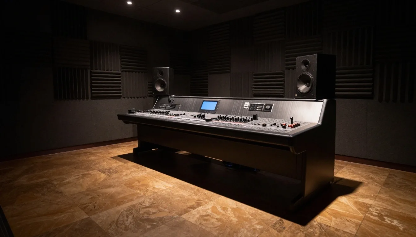 Sala de control técnico y mesa de mezclas en Foro de Expertos Pro